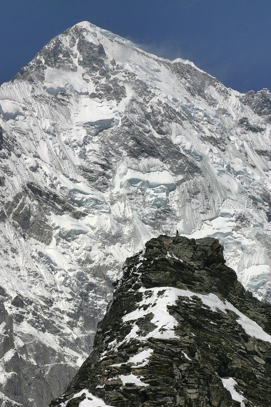 Gokyo山谷的Cho Oyu（8188m）